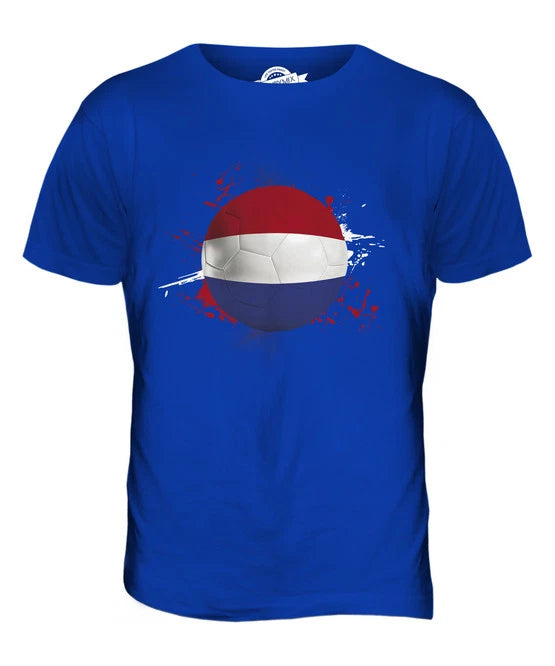 NETHERLANDS FOOTBALL MENS T-SHIRT TEE TOP GIFT WORLD CUP SPORT