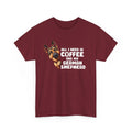 German Shepherd and Coffee, German Shepherd Dog Tee,  Dog Lovers T-shirt Gift