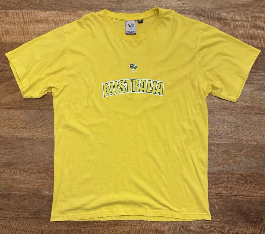 FIFA 2006 Football Soccer World Cup Germany Australia T-Shirt Mens XXL