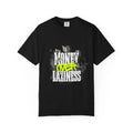 Money Over Laziness Graphic T Shirt Neon Graffiti Streetwear