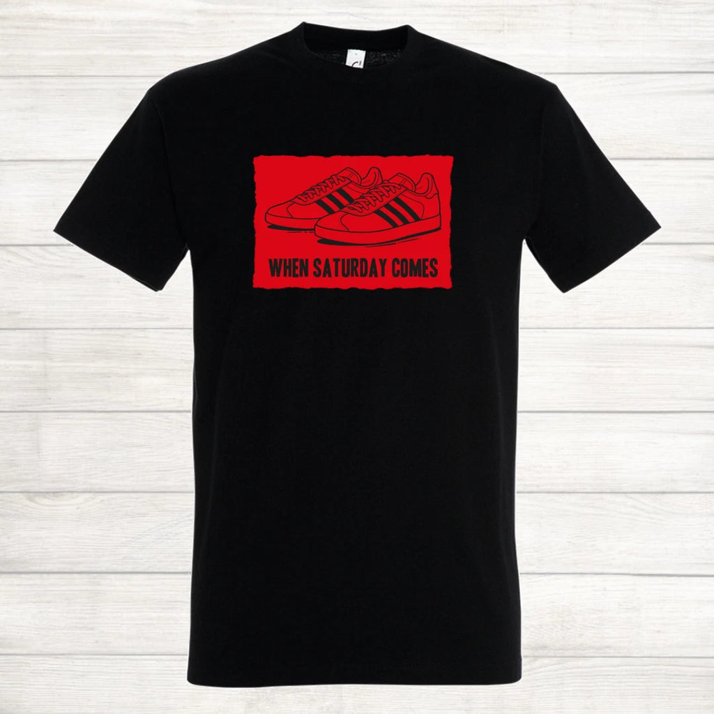 Bournemouth Football Gazelle Trainers Away Days Weekend Casual Saturday T Shirt