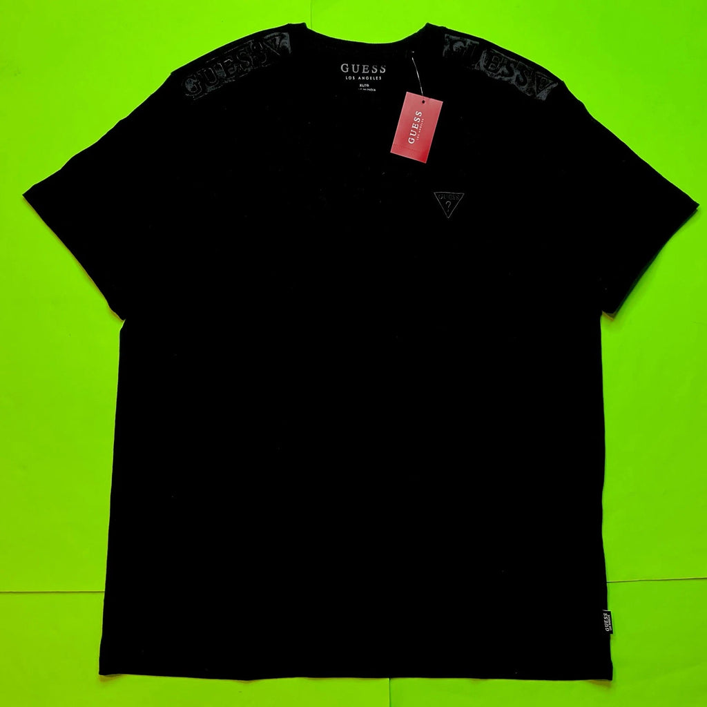 GUESS Los Angeles Men’s Short Sleeve T-Shirt Size X-LARGE Black 100% Cotton NEW