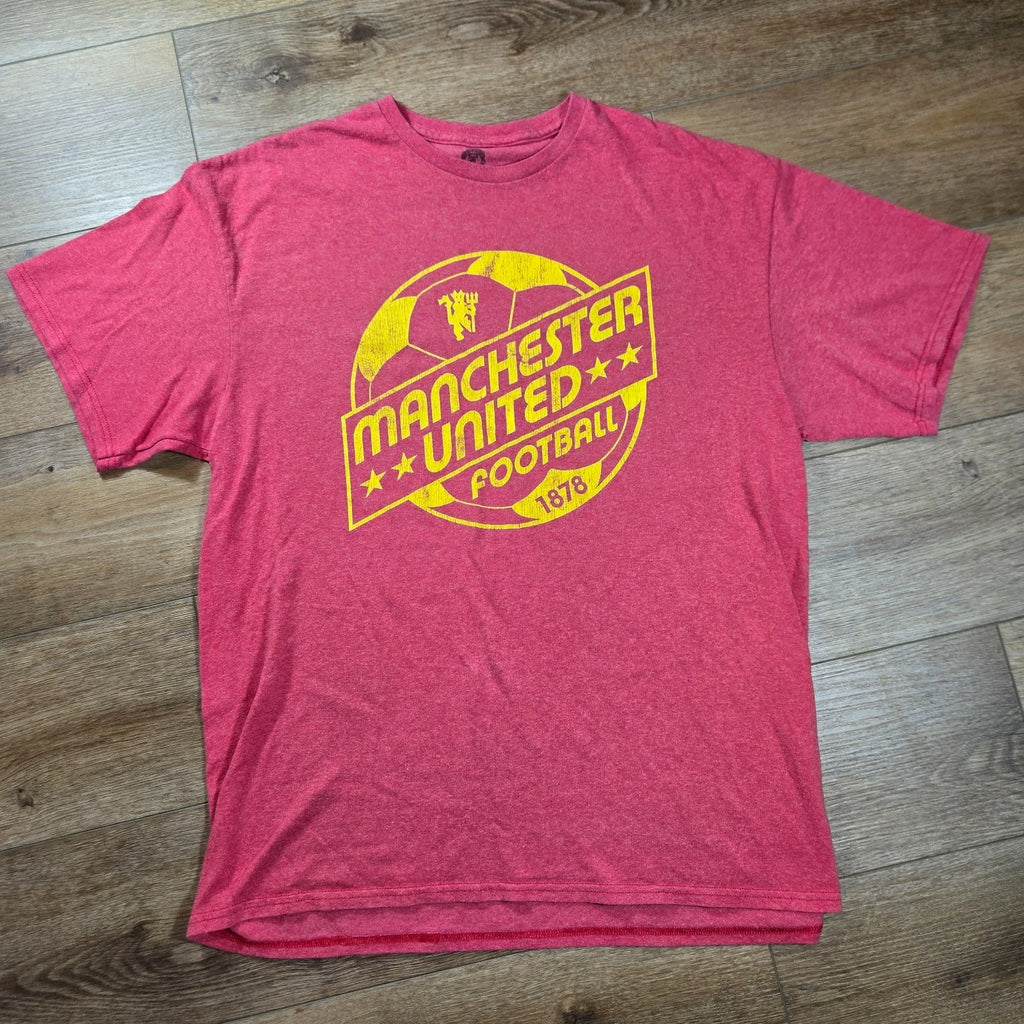 Manchester United 1879 Shirt Mens XL Red Official Soccer Football Fan Tee