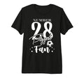 Number 28 Biggest Fan Soccer Player Family Cheer Game Day Premium Tri-Blend T...