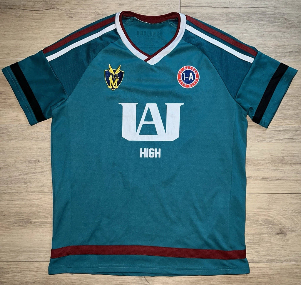 My Hero Academia UA High Deku Izuku Midoriya Soccer Style Jersey Adult Medium