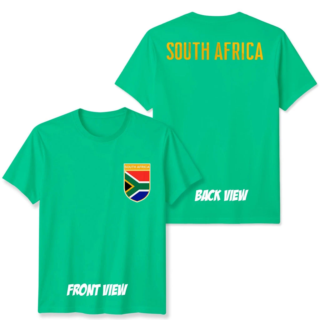 South Africa Football Unisex Kids T-Shirt Country Pride Soccer Tee #WC