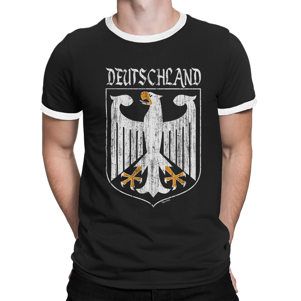 Mens DEUTSCHLAND World Cup 2026 Design TShirt  Germany Eagle Football World Cup