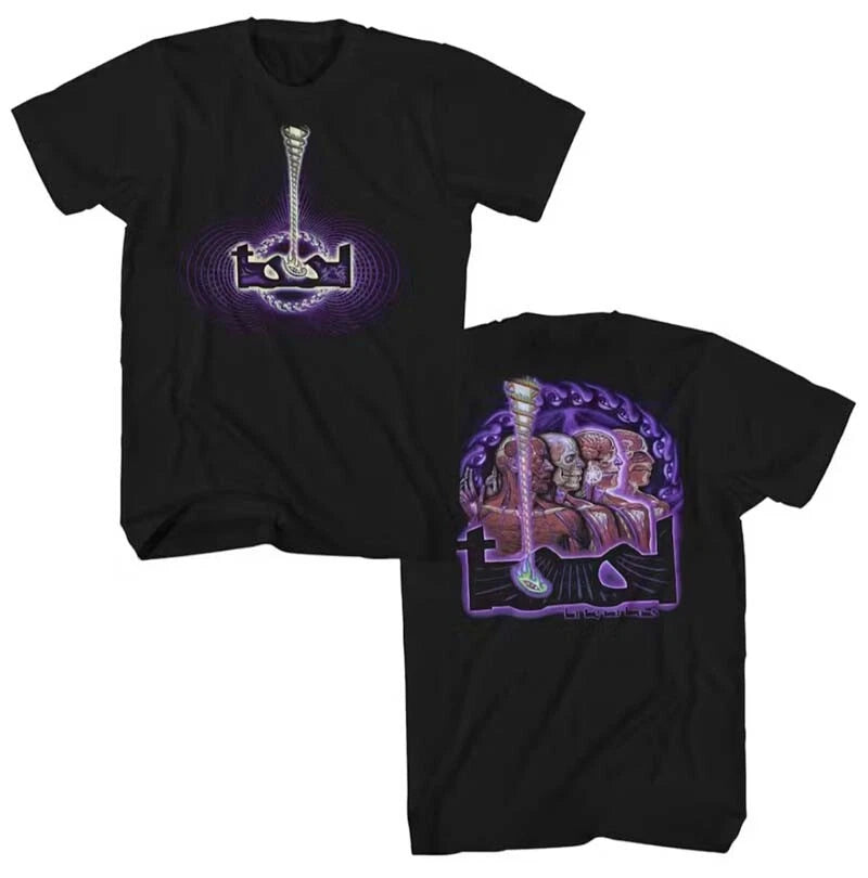 New Authentic Tool Band Lateralus Purple Dissectional Art Alex Grey T-Shirt