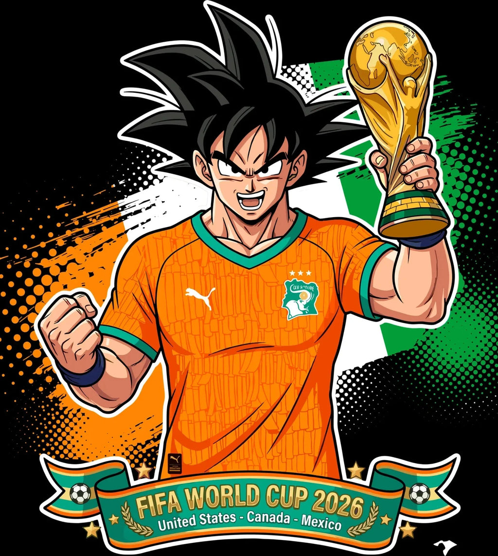 ivory coast  World Cup Football DTF Iron On Heat Transfer Unisex Soccer T shirt