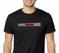 Wasted Graphic T Shirt, Minimalist Streetwear Tee, Bold Red Text Shirt