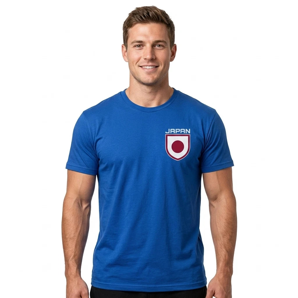 Japan World Cup 2026 T Shirt Mens Football Soccer Fan Top Japan Supporter