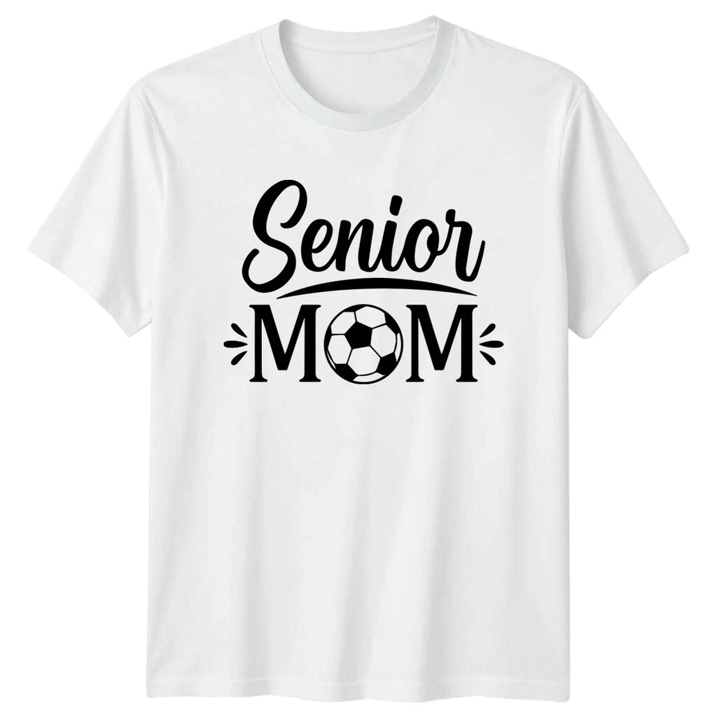 Senior Mom Womens T-Shirt Senior Soccer Soccer Graduation Gift For Her