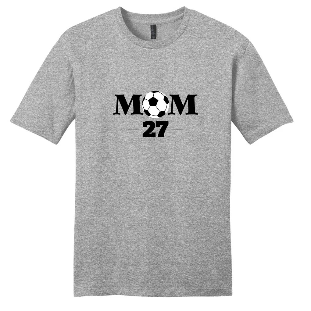 Custom Soccer Mom T-Shirt - Women's Personalized Sport Athlete Shirt