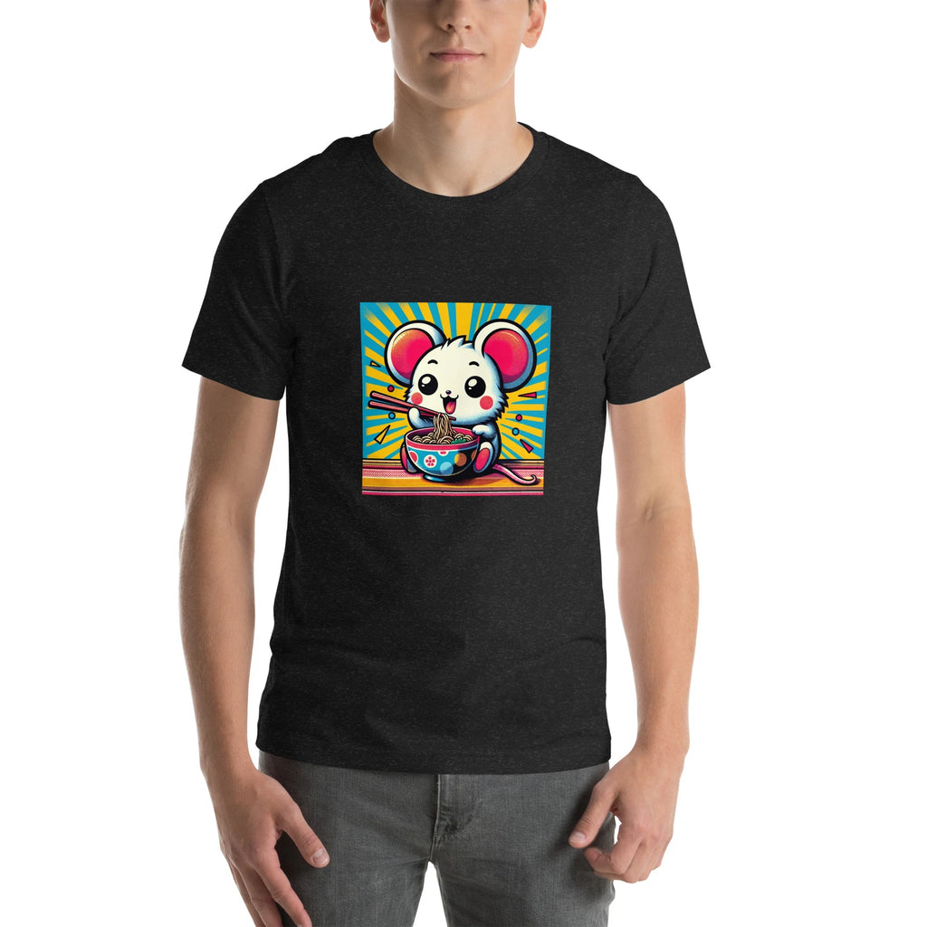 Cute Ramen Foodie Fashion Pop Art T-shirt - Mouse