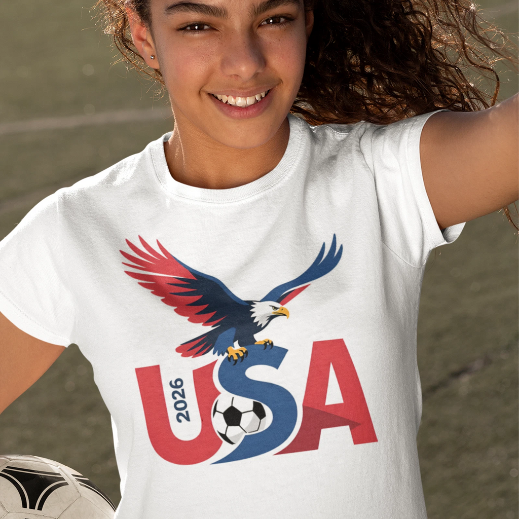 2026 World Cup USA Soccer Fan T-shirt