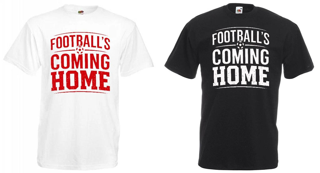 Adults England Its Coming Home English Football Supporters Unisex T-Shirt