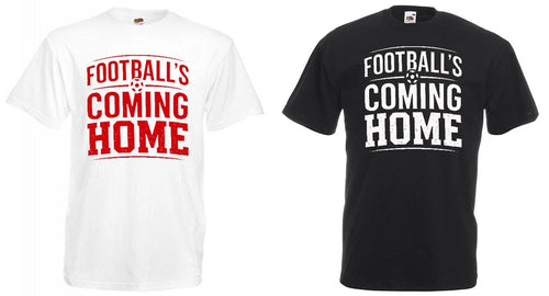Adults England Its Coming Home English Football Supporters Unisex T-Shirt
