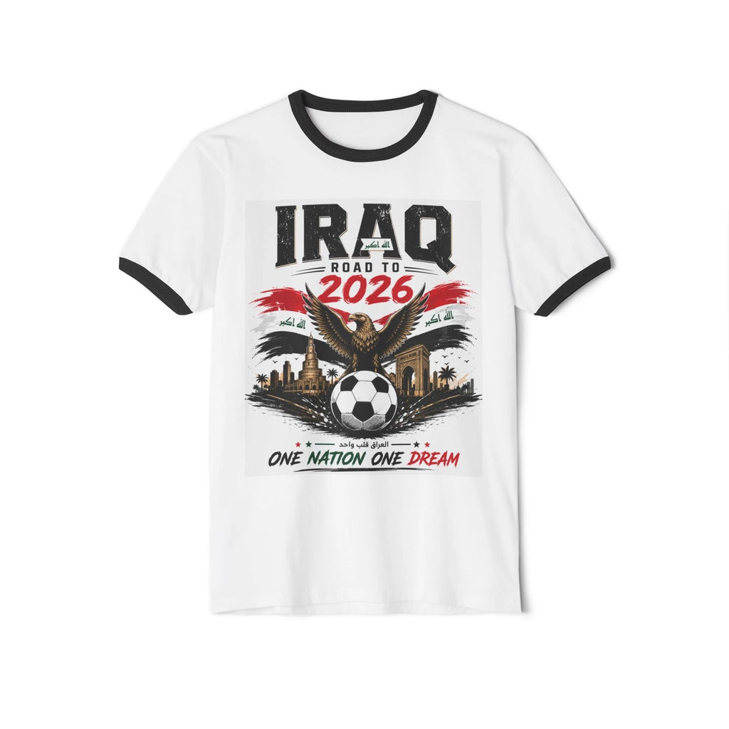 Iraq Road to 2026 Soccer T-Shirt | One Nation One Dream