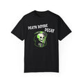 Skeleton Death Before Decaf Unisex Tee, Skull Coffee Lover Shirt, Grunge Graphic