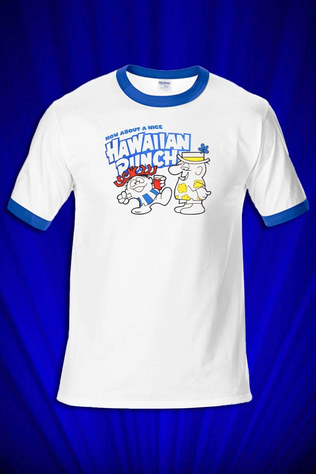 How about a Nice Hawaiian Punch RINGER tee  Saturday Morning Cartoons