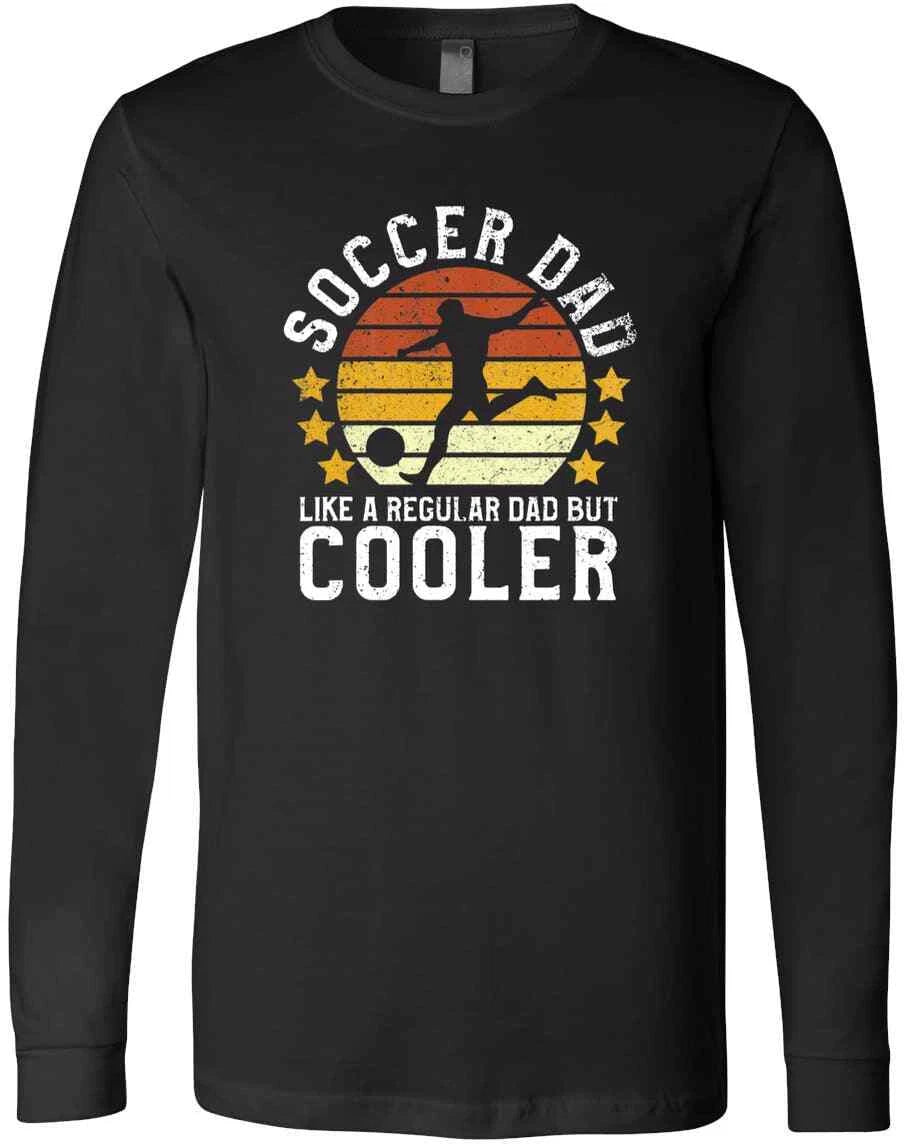 Soccer Dad Funny Soccer Player Fan Fathers Day Gift Mens New Graphic T-Shirt