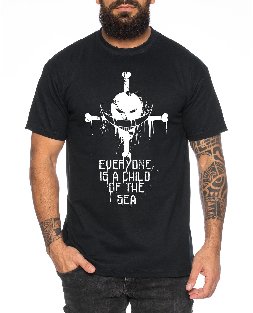 Sea Zorro One Manga Men's Luffy T-Shirt Anime Piece
