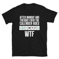 WTF Graphic Novelty Humor T-Shirt