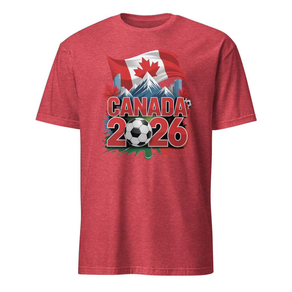 2026 World Cup Soccer T-Shirt / Jersey | Red | Canada | USA | Mexico & Many more