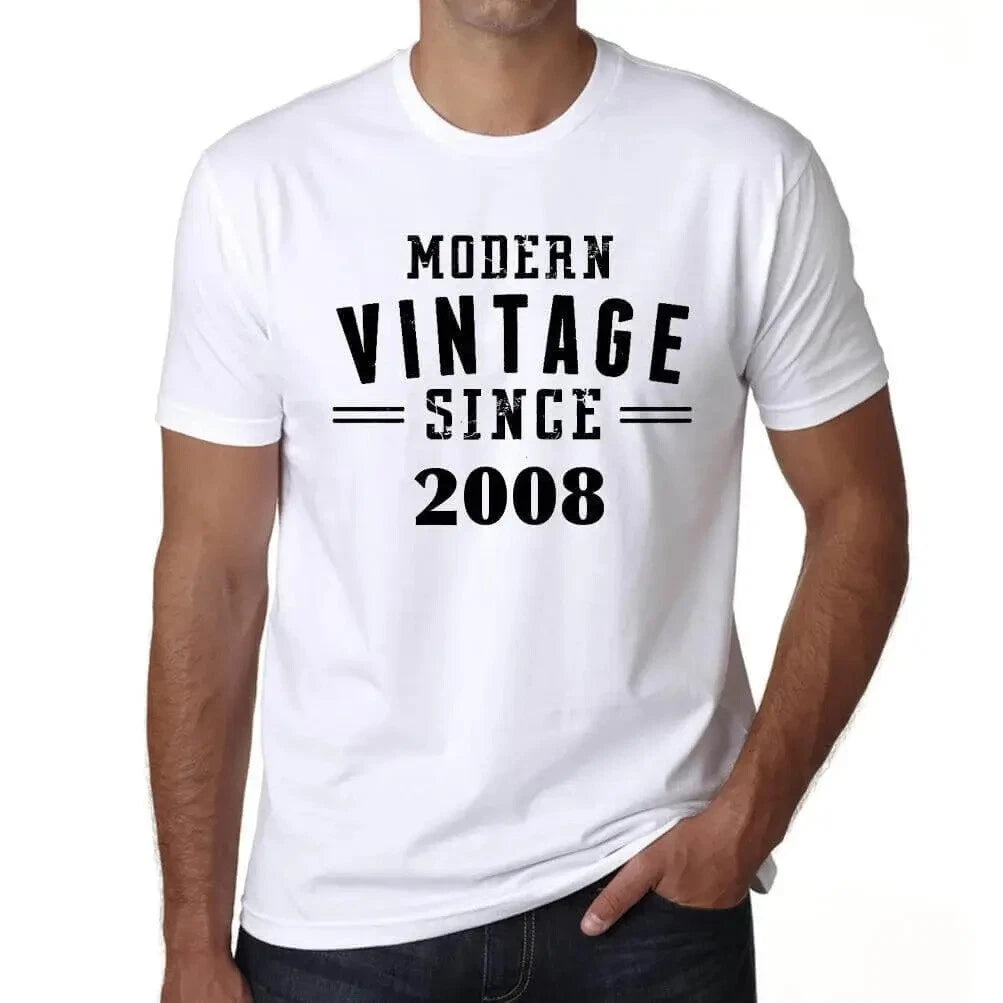 ULTRABASIC men's t-shirt vintage modern since 2008 modern vintage since