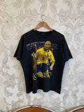 Rare Vintage Ronaldo R9 Brazil T Shirt 1998 World Cup France Joligolf Bootleg