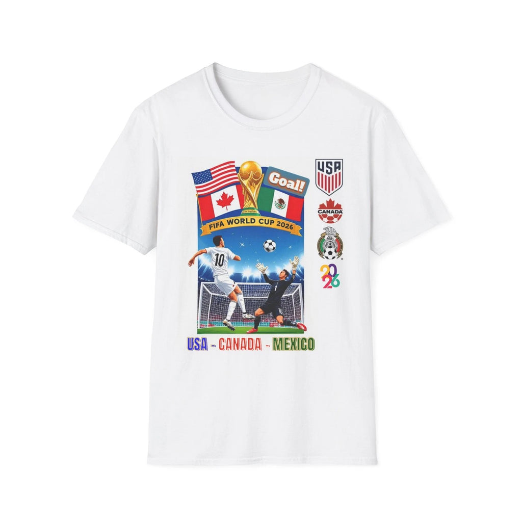 World Cup 2026 T shirt, Soccer FIFA Tee, United States, Canada, Mexico