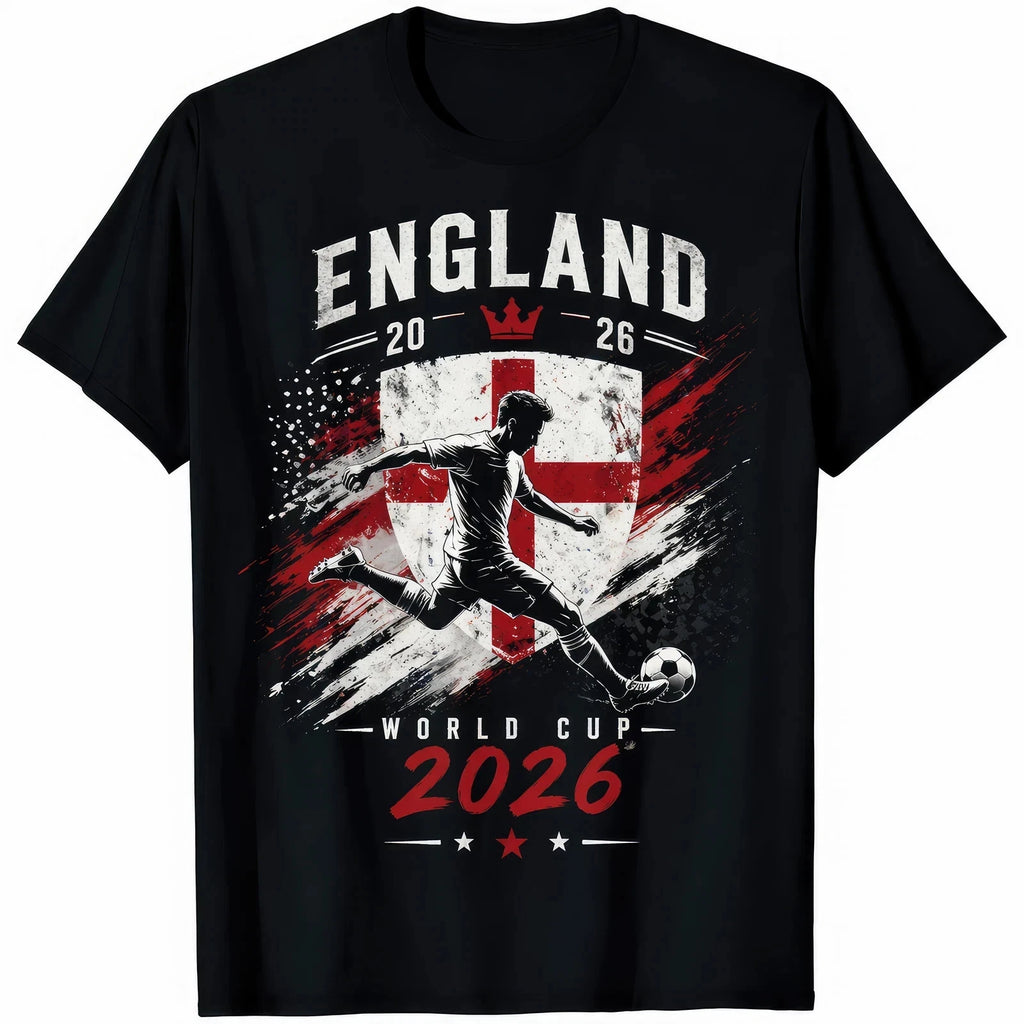 England World Cup 2026 Football T-Shirt England Soccer Fan Gift