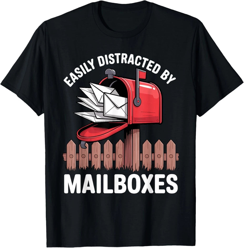 Funny Mailman Art for Men Women Postal Worker Office Mailman Gift Unisex T-Shirt