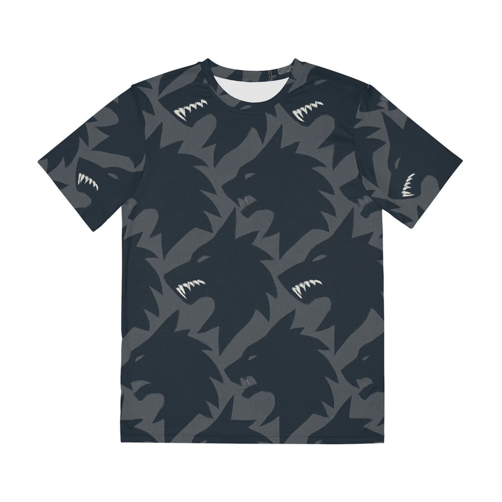 All Over Print T Shirt Houndstooth Werewolf Pattern Creative