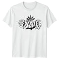 Beware T-Shirt Gothic Halloween Gift For Him And Her