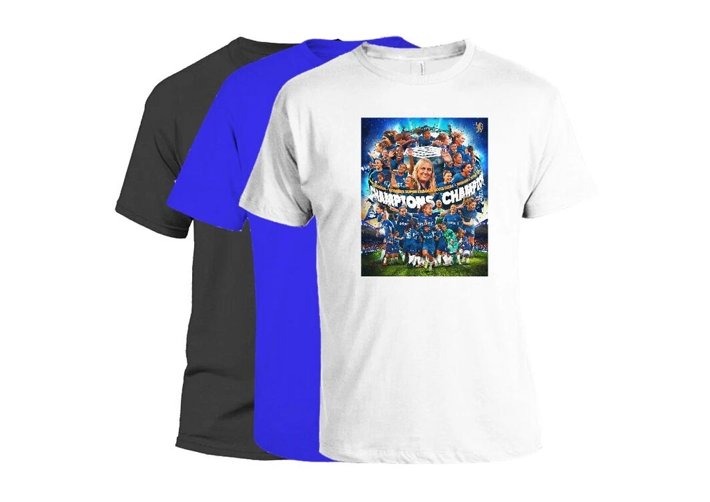 Chelsea Women FC League Winners 24 Adult & Kids sizes available