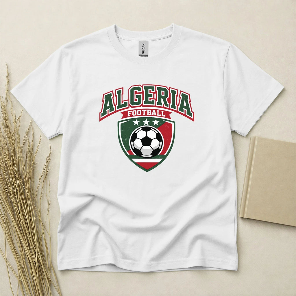 Algeria Football Fan T Shirt Soccer Supporters Gildan Cotton Family Top