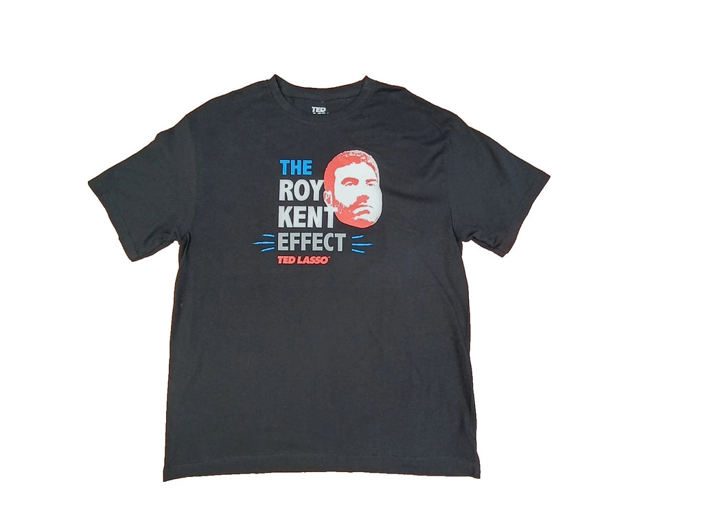 Ted Lasso The Roy Kent Effect Graphic T-shirt Size L Black Soccer Coach TV New