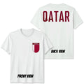 Qatar Football Unisex Kids T-Shirt Country Pride Soccer Tee #WC