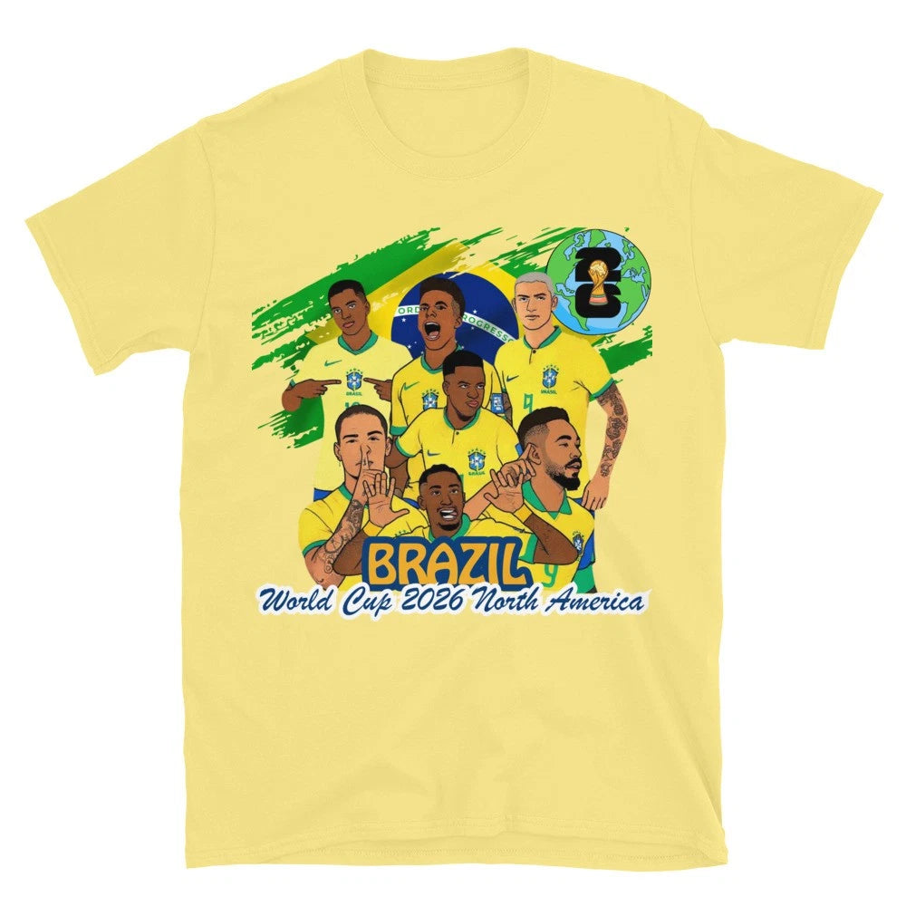 World cup 2026 Soccer Brazil Unisex T-Shirt WC 2026