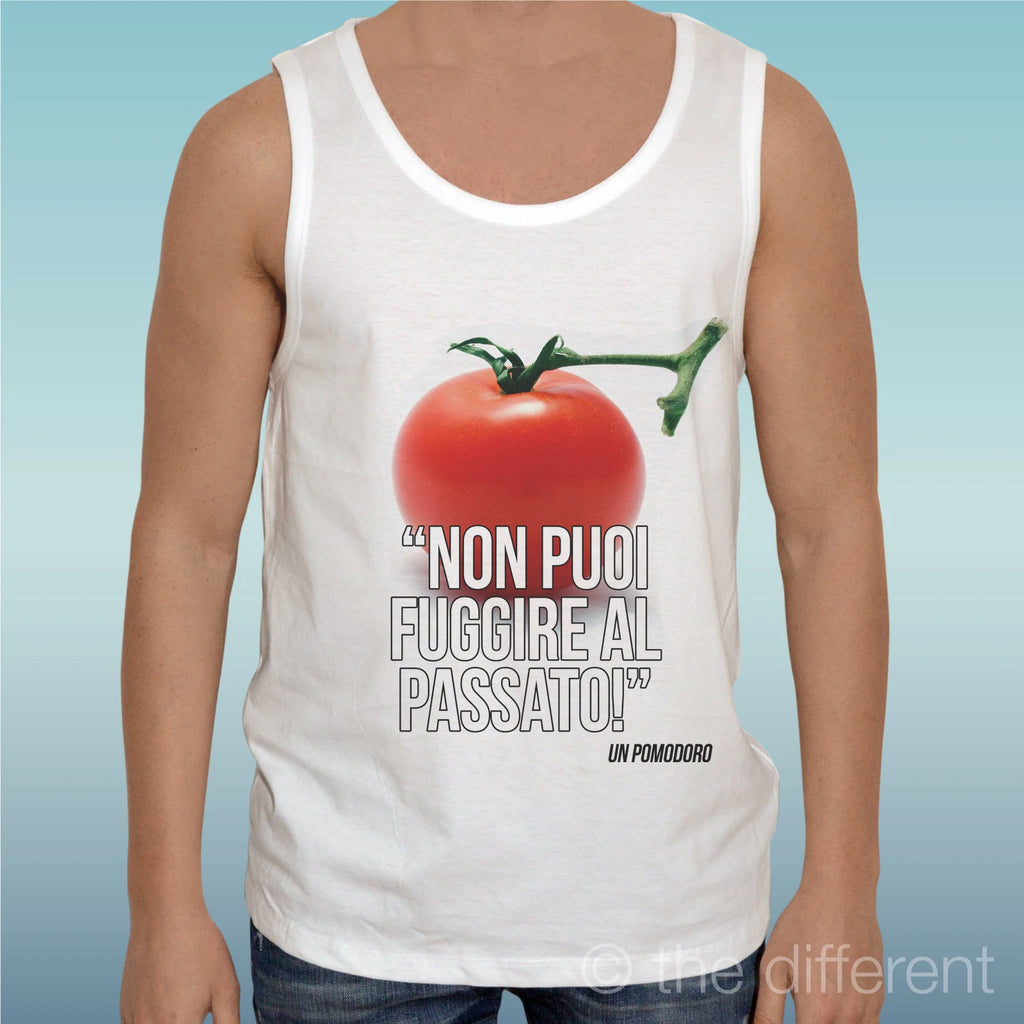 Canotta T-Shirt " Quote Tomato Funny " Gift Idea Road To Happiness