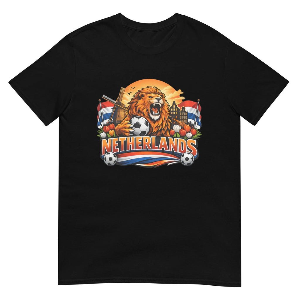 Netherlands Football Fan T-Shirt – Dutch Lion World Cup Support Tee Unisex