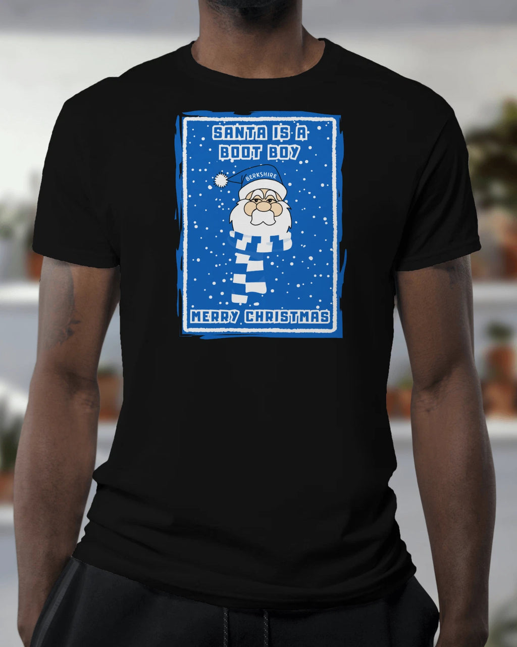 BOOT BOY Xmas T Shirt | Berkshire Reading Hooligans Ding Santa Christmas