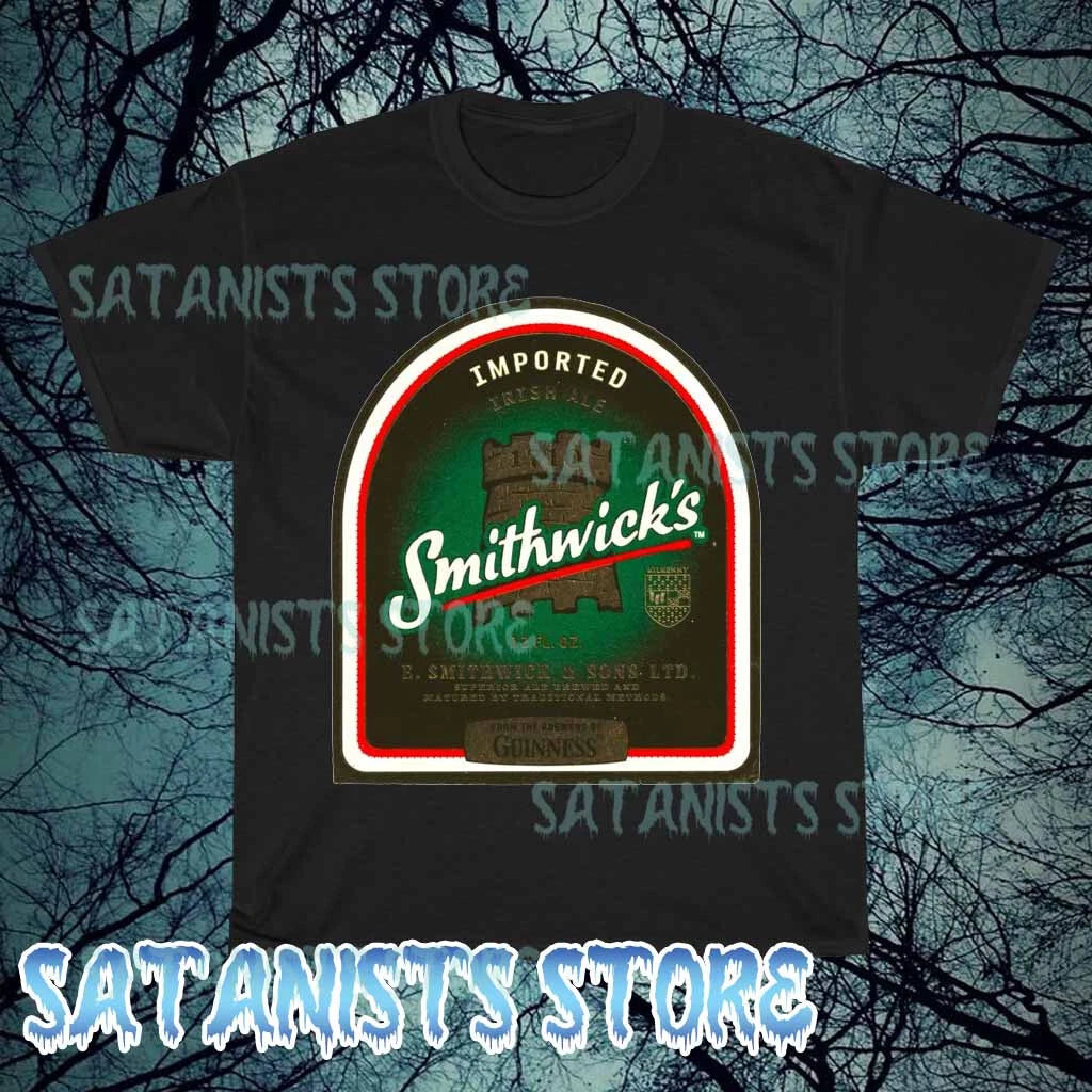 New smithwick beer classic logo Men's T-shirt funny size S to 5XL