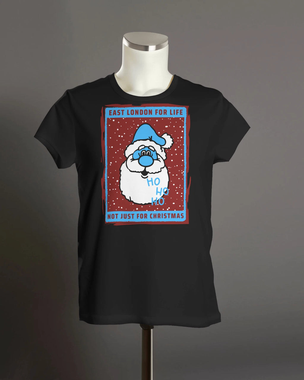 EAST LONDON T Shirt | Not Just For Christmas | West Ham Fan | Org Unisex | Xmas