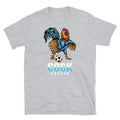 Funny Adult Humor Soccer Futbol Rooster Cock Soccer Short-Sleeve Unisex T-Shirt
