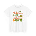 Fall Aesthetic T-Shirt | Autumn T-Shirt | Autumn Leaves Pumpkin Please