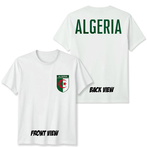 Algeria Football Unisex Kids T-Shirt Country Pride Soccer Tee #WC