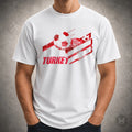 Turkey t shirt football flag top Turkiye soccer fan cotton tee gift all sizes