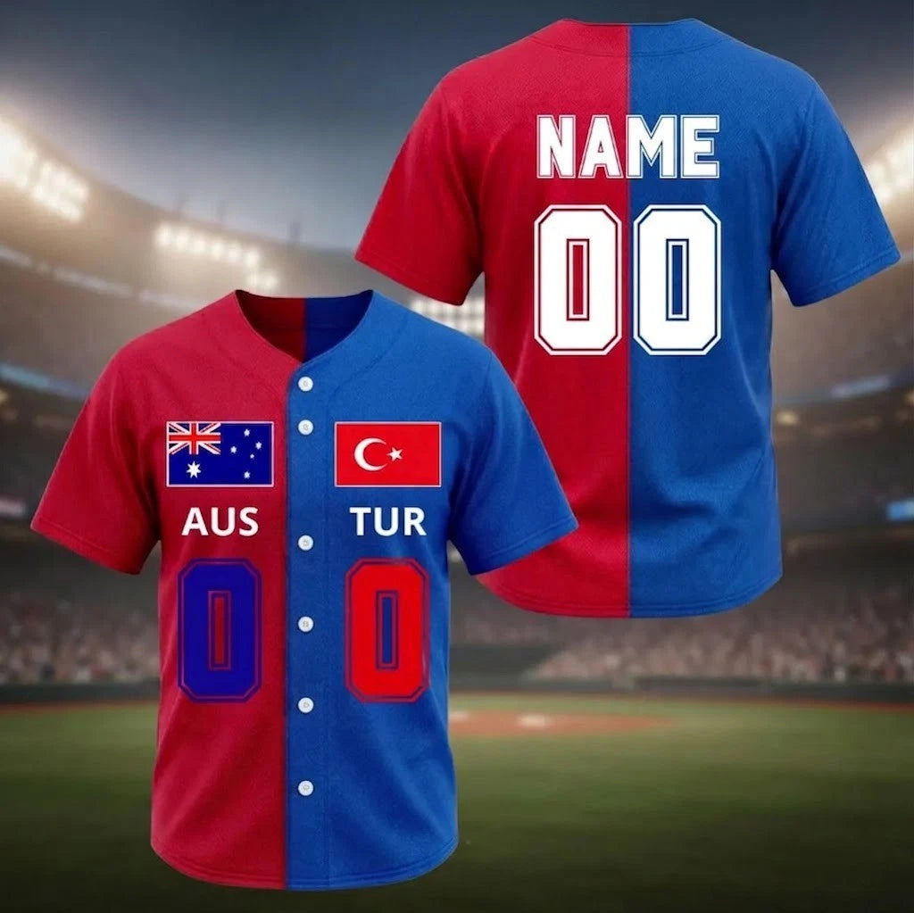 Custom Soccer 2026 With Name Number Baseball Jersey , Personalized World Cup Shi